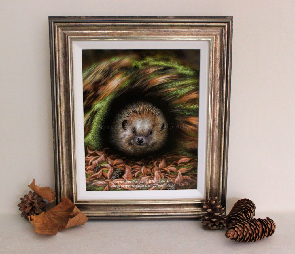 Hedgehog painting for sale