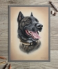 'Inca' A4 (8.3" x 11.7") Pastel Drawing